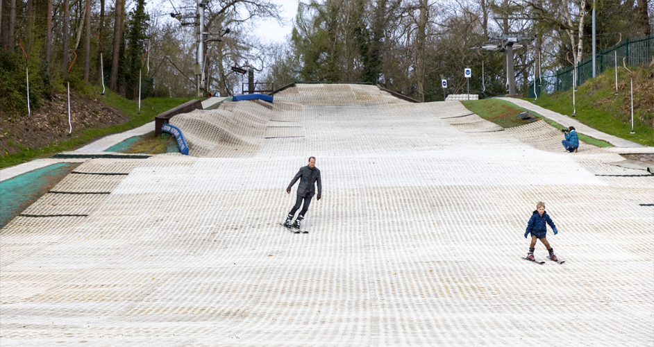 Recreational skiing